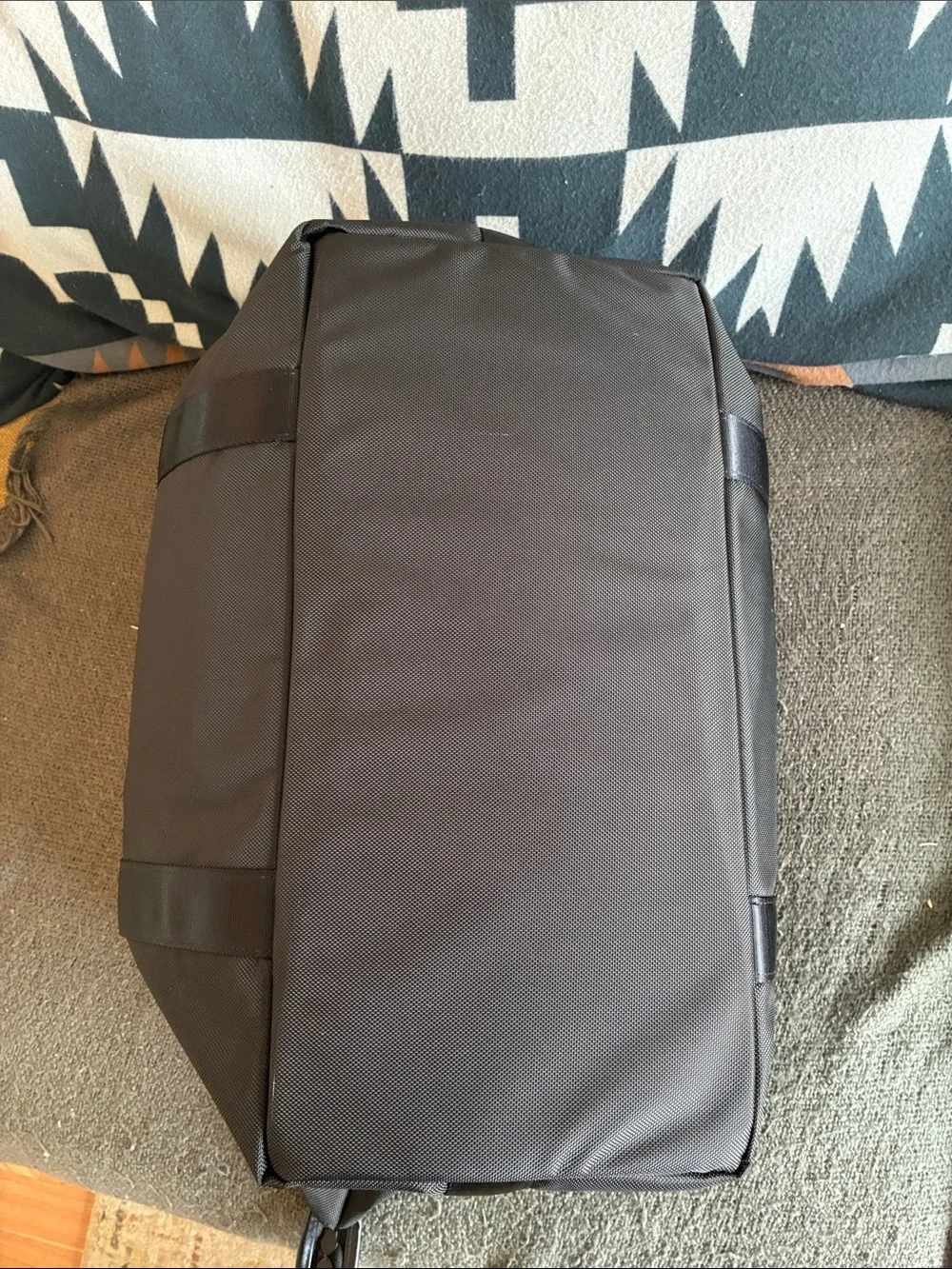 TUMI x Subaru Black Ballistic Nylon Weekender Duffel Bag Gym Travel